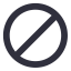 Prohibit Icon, prohibit,forbid