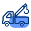 Flatbed Truck Icon (Blue) Icon, flatbed,transport,truck