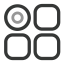 Lobby Interface Icon (Black) Icon, dashboard,interface,lobby