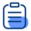Waybill Document Icon (Blue) Icon, document,order,waybill