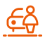 Car with Person Icon (Duplicate) Icon, car,person