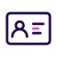 Driver Identification Icon, driver,identification