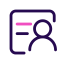 Driver Profile Management Icon, driver,profile