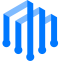 DataWorks Blue Icon, DataWorks,blue,data processing