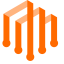 DataWorks Orange Icon, DataWorks,data processing,orange
