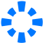 EMR Blue Icon, EMR,big data,blue
