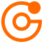 GraphCompute Orange Icon, GraphCompute,graph computing,orange