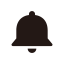 Bell Icon (Black) Icon, bell,notification,alert