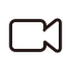 Camera Icon (White Outline) Icon, camera,outline,photography