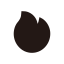 Hot Icon (Black) Icon, flame,hot,trending