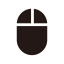Mouse Icon (Black) Icon, computer,input,mouse