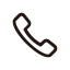 Phone Icon (White Outline) Icon, phone,call,outline