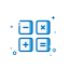 MBE Style Calculate Icon, calculate,calculator,math