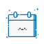 MBE Style Schedule Icon, schedule,calendar,time