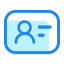 ID Card Icon, ID card,identity verification