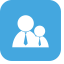 My Customers Icon, my customers,people,customer