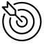 Marketing Icon, marketing,target