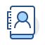 Address Book Icon, address book,contact