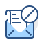 SMS Blacklist Icon, SMS,blacklist