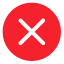 Error Icon, error,red cross