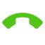 Incoming Call Icon, incoming call,green phone