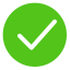 Success Icon, green check,success