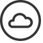 Cloud Outline Icon, cloud,storage,service