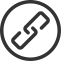 Link Outline Icon, association,connection,link