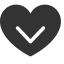Service Heart Filled Icon, service,heart,care