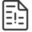 Verification Warning Icon, document,verification,warning