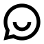 chat-smile-2-line Icon, chat,outline,smiley