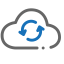 Cloud Disaster Recovery InCDR Icon, cloud disaster recovery,InCDR,disaster recovery