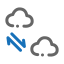 Data Dedicated Line Icon, data dedicated line,data,dedicated line