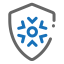 DDoS High - Defense Icon, DDoS,DDoS high - defense,security