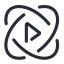 Interactive Live Support Icon, interactive live,support