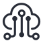 IOT Video Cloud Support Icon, IOT video cloud,support