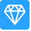 Collection Solicitation Icon, collection solicitation,diamond