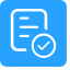 Confirm Collection Icon, confirm collection,document check