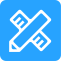 Process Design Icon, process design,crossed arrows