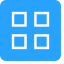 Resource Management Icon, grid,resource management