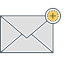 Add Email Icon, add email,envelope,notification