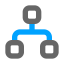 Hierarchy 2 Icon, hierarchy,structure
