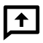 Chat Upload Line Icon, chat,upload,line
