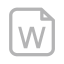 Word Icon, Word,file