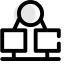 Collaborative Office Icon, collaborative office,work