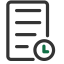 Log Icon, log,timestamp