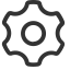 Settings Gear Icon, settings,gear,configuration