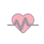 Heart (Heart Rate) Icon, heart,heart rate