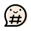 Topic Icon, topic,hashtag