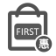First - item Discount Icon, discount,first - item